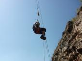 Chlumochod 2012 - competition in climbing on a rope (SRT)