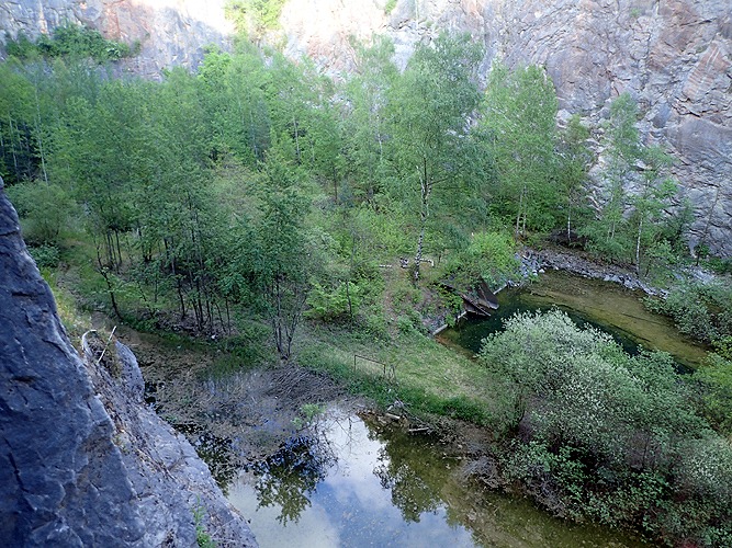 Dno Mexika z pohledu lezce od přepínky foto (c) DrKozel 2017