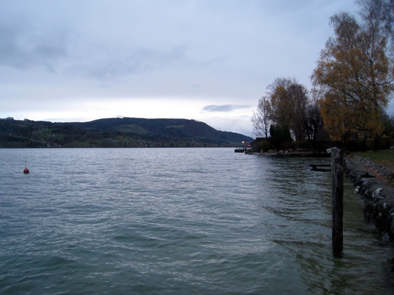 Idyla na Attersee před nočním ponorem. Foto: DrKozel