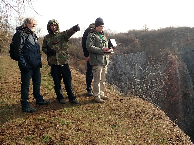 Realizační tým zleva: Jirka Hovorka, DrKozel, Michal Kadoch a v zákrytu rejža Mejla D. foto © Chmel