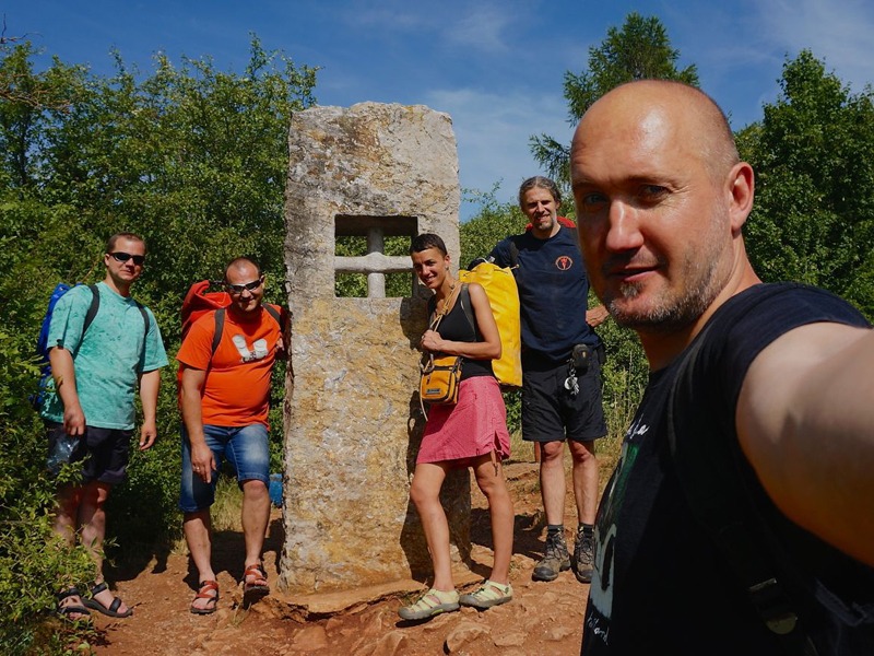 Zleva: Jirka, Marek, Karolína, DrKozel, selfie: MejlaD foto MejlaD @ 2015