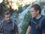 Martin Hutňan rozmlouvá z Leo Fancelem, šéfem Sardinských speleopotápěčů (vlevo) foto: Ondřej