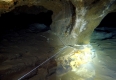 Nejzažší bod Chýnovské jeskyně - Pilíř 