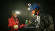 Třetím speleopotápěčem je Honzův kolega Radek Nejezchleb foto (c) Mejla Dvořáček