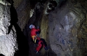 Únik z jeskyně demonstruje Michal učebnicovým postojem žabákafoto (c) Chmel