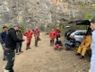 Zodpovědný šéf české speleozáchranky Knak přednáší o bezpečnosti v jeskyních foto (c) Míra