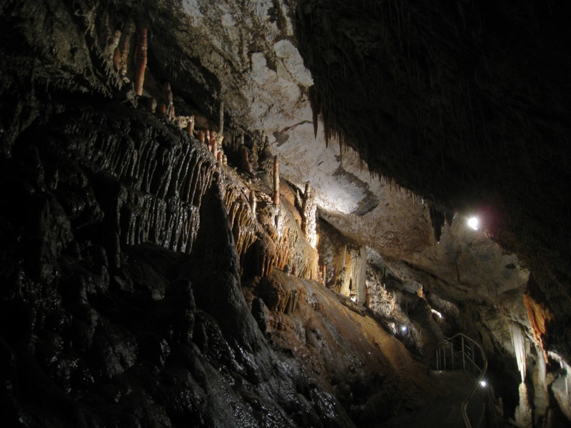 Demanovské jeskyně, turistická část foto DrK