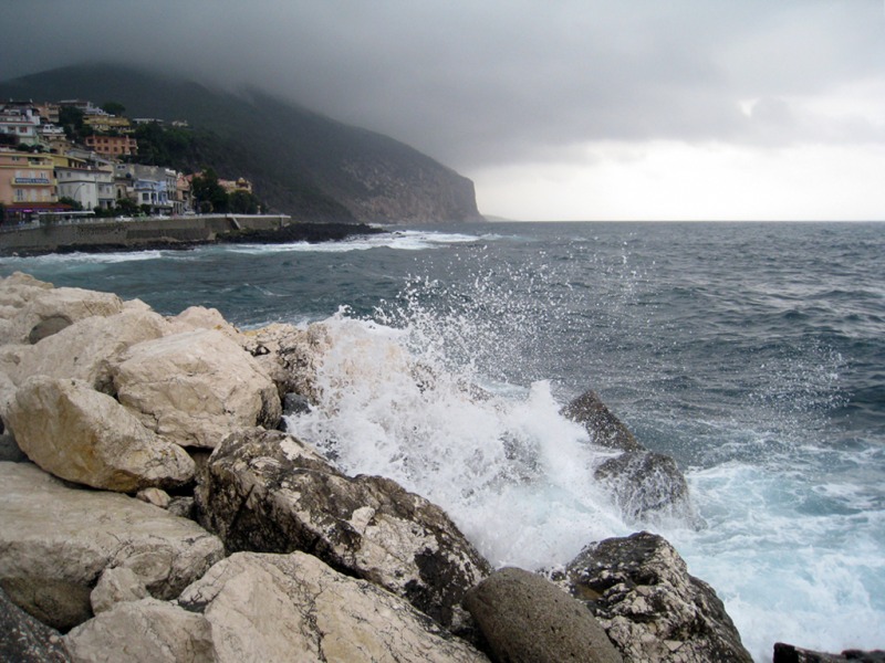 Počasí v Golfo di Orosei není zrovna ideální... foto: DrK