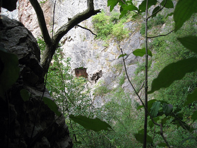 Pohled na 3. etáž z výklenku za prolejzačkou foto DrKozel © 2015