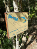 Hle, že by mapa z naší dílny? Cenote TUNBEN HA, mapa vstupní části vyvěšena u jeskyně. V Mexiku si s místem starosti moc nedělají... 