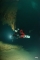 Potápěč v labyrintu hltá podvodní půvaby foto Willy @ 2015 