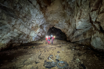 Prostory na dně propasti jsou však velkolepé. Brač, Chorvatsko foto (c) Speleoaquanaut