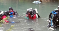 Rebreatherová sekce vylaďuje Side Mount rebreather od Alešefoto (c) Kanta
