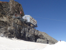 Výšková chata Mönchsjochhütte ve výšce 3650 m n.m. foto (c) Kanta 2022